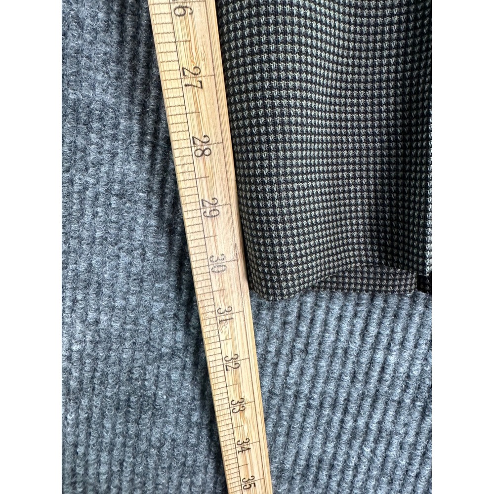 Zanella Trousers Women 10 Brown Excellent Wool Pleated Houndstooth Hepburn/Bis - Picture 6 of 11
